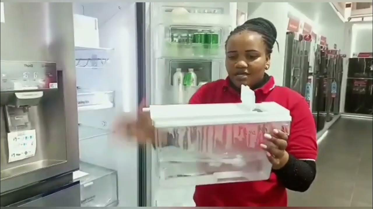 How to use dispenser on LG Insta View Door in Door Fridge YouTube