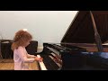 Анна Павлова, фортепиано 6 лет (Anna Pavlova, piano, 6 yo)