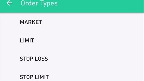 ROBINHOOD APP│Buy Order Types Explained