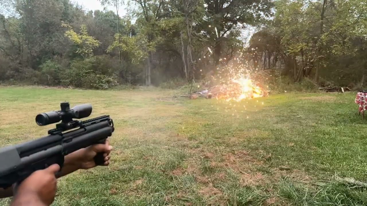 Fire starter hack (Slow motion dragons breath)