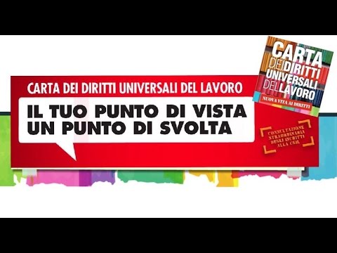 Carta dei Diritti universali del Lavoro - Lo spot della Cgil