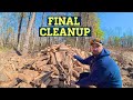 Final Cleanup of Split Oak | From Elevator Trade to Firewood Yard