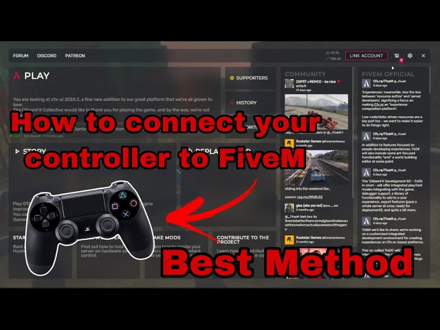 How To Play FiveM Controller (Best YouTube