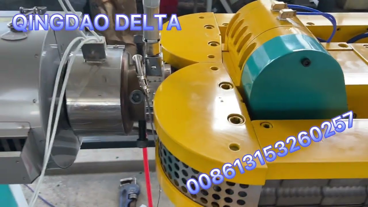 flexible corrugated pipe making machine production line