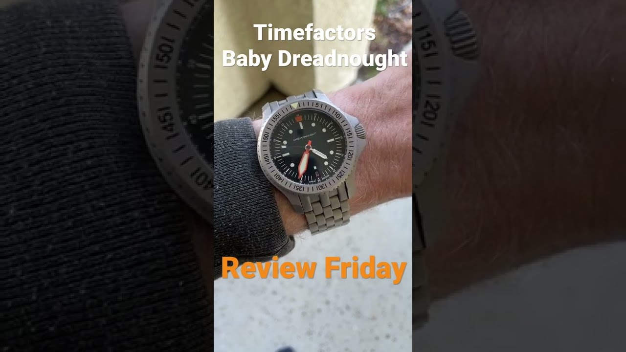 【マイクロブランドウォッチ】TIMEFACTORS ベビードレッドノート Timefactors Baby Dreadnought - review coming Friday! - YouTube