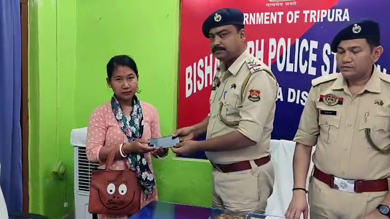 Swkango Khokjakmani  Kaibrwi Mobile Phone Recovery Khlawi Nokphang rokni yago Yapharkha Police