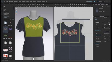 Adding Fabric Print Graphic and Colorway in CLO