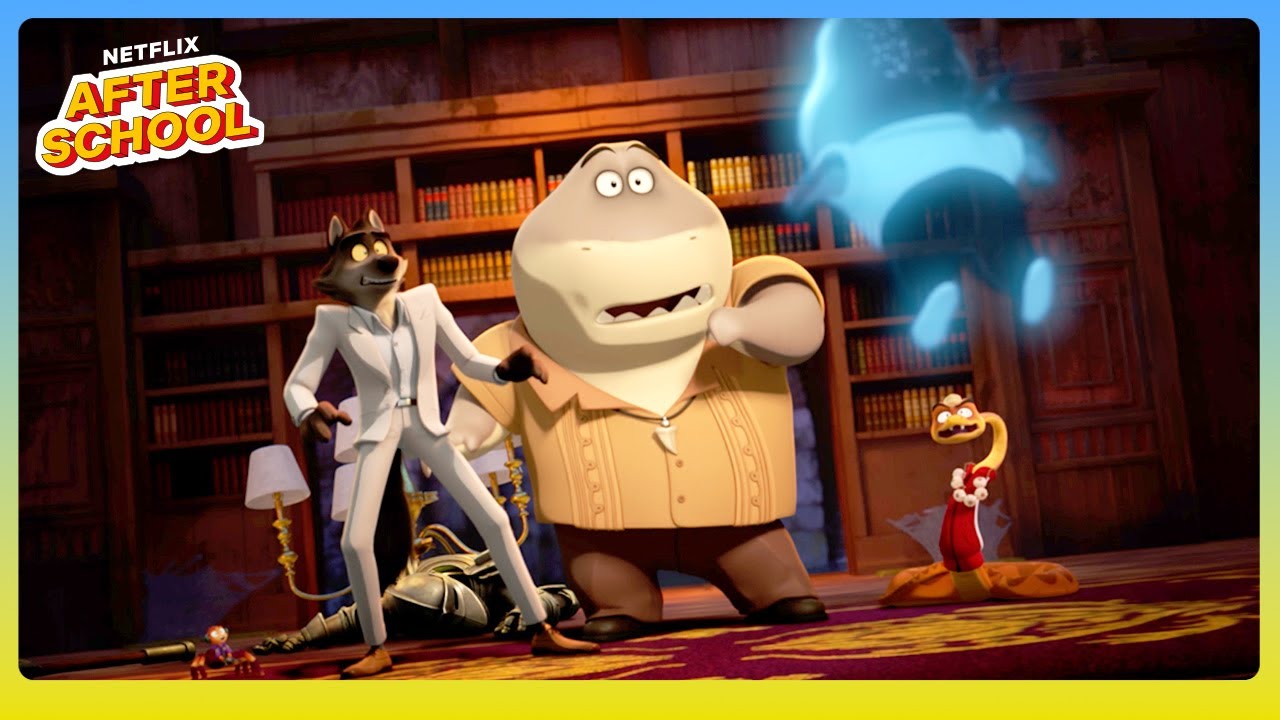 Piranha Goes MISSING 😱 The Bad Guys: Haunted Heist | Netflix After School