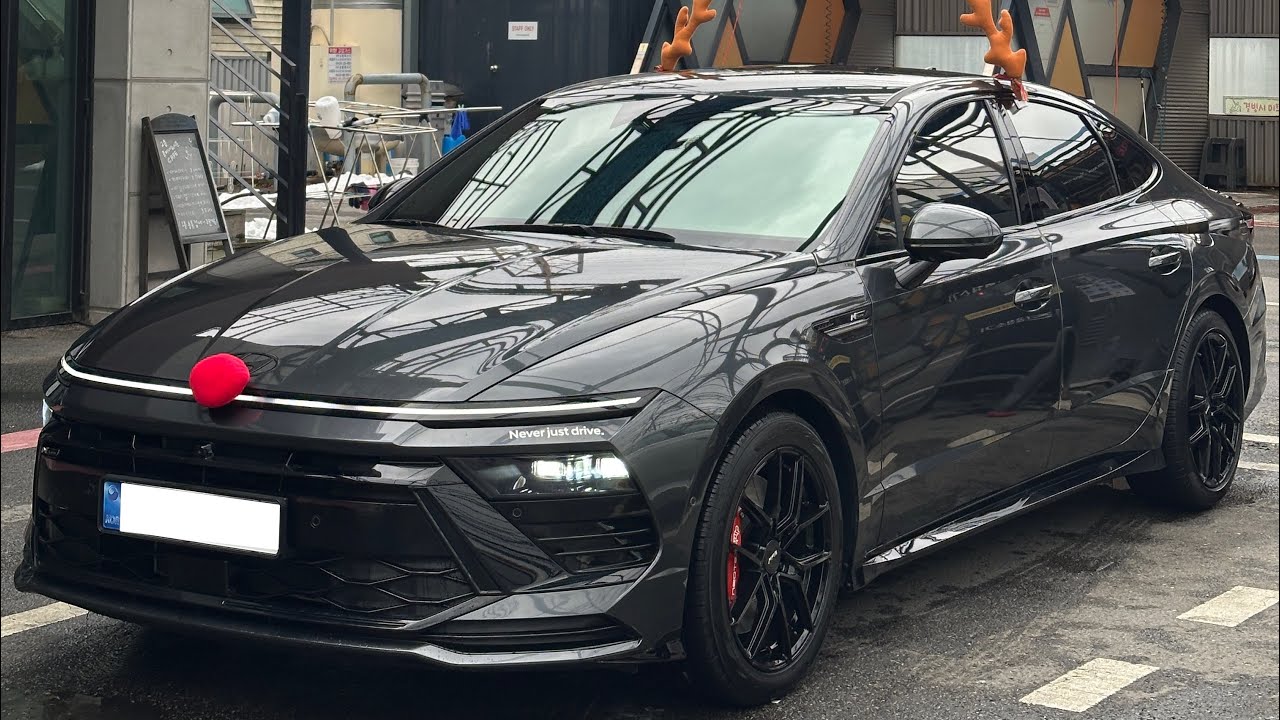 쏘나타 디엣지 하이브리드 | 블루안심점검 | 유니클로 | 주행vlog | 