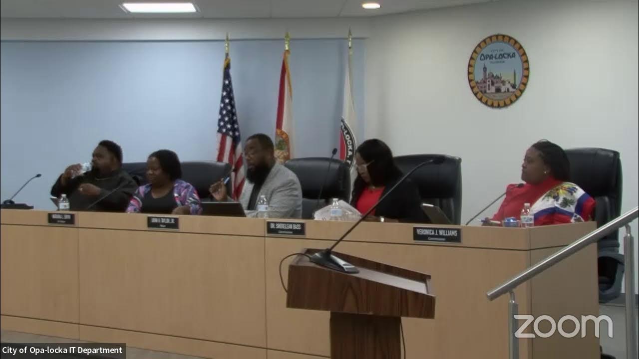 City of Opalocka Regular Commission Meeting May 24, 2023 YouTube