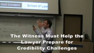 CROSS examination/WITNESSES  Prepping Your Witness For an Effective Cross