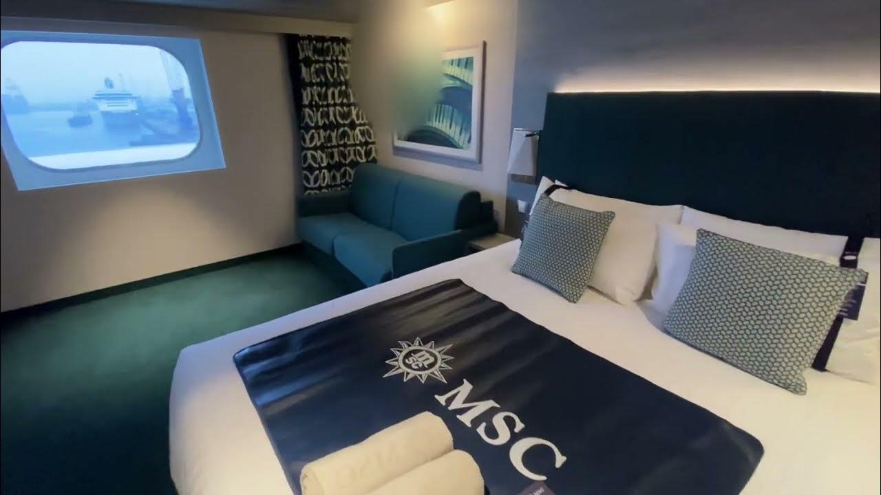 Aboard MSC Virtuosa Premium Ocean View Cabin 11005 YouTube