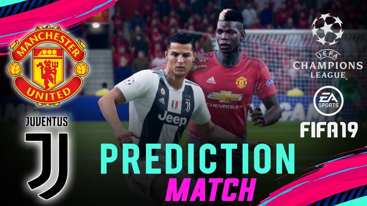 MANCHESTER UTD vs JUVENTUS | FIFA 19 UCL Predict Group Stage Matchday 3 | Broadcast Camera - 1080HD
