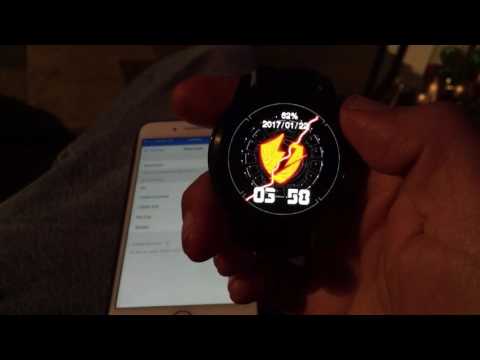 LEMFO lem5 set up with iPhone 7+. Smartwatch to iPhone. Android watch. please read the description!!