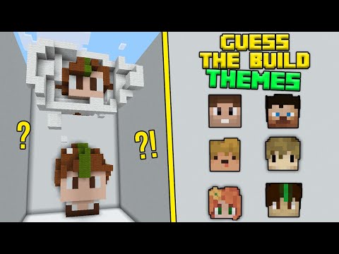 All Things Me! | Guess The Build Themes With Friends!