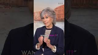 Dolly Parton Surprised Jane Fonda When She Did This On Set | Who Said That? | ELLE