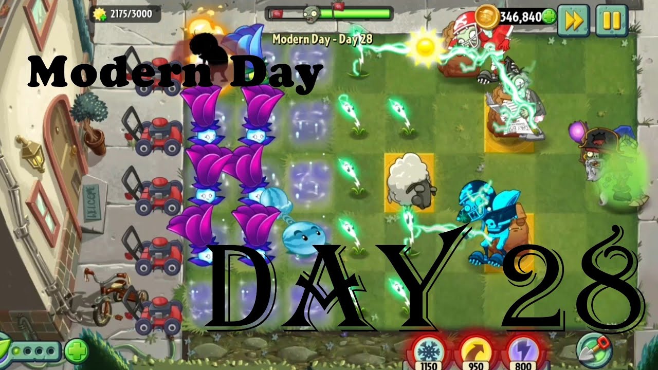 Modern Day - Day 28, Plants vs. Zombies Wiki