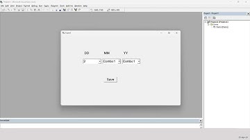 How To Make DTPiker Using ComboBox in VB 6.0