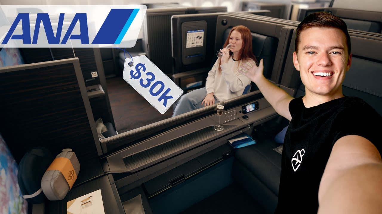 Мы заплатили 300 долларов за люкс первого класса авиакомпании ANA стоимостью 30 тысяч долларов
