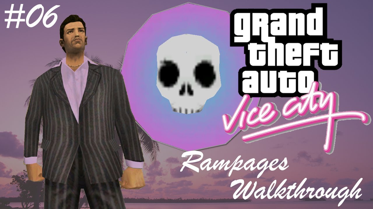 GTA Vice City - Rampage #06 - Kill 25 Gang Members