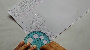 Problem 4.19 KTU-Engineering Graphics-Module-4; Isometric Projection