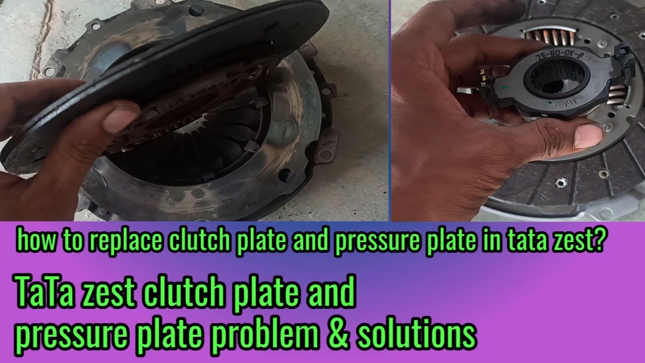 How to replace tata zest clutch plate and pressure plate?autoshala