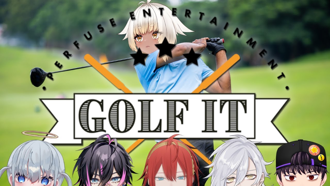 【Golf It!】はじめてのゴルフ【新人vtuber/炉洵】