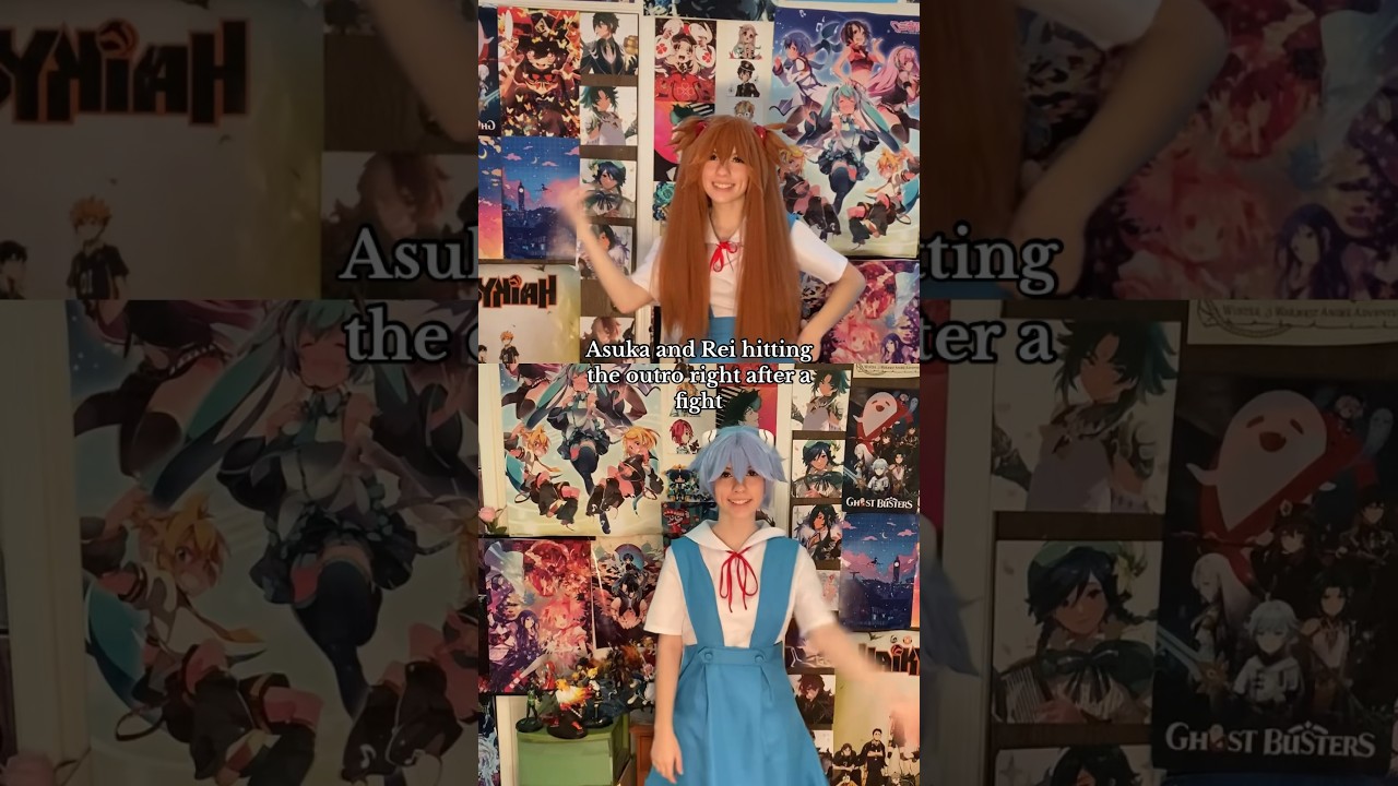Thanks for watching, gotta skeddadle now! Evangelion out! (New Rei cos!) #evangelioncosplay #cosplay