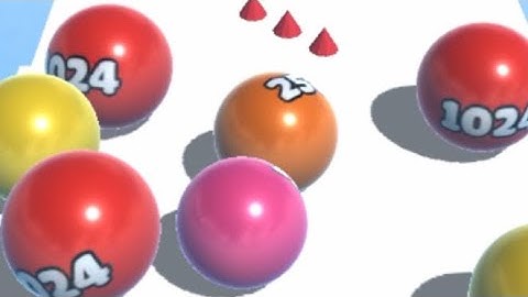 BALL MERGE 2048 - All Levels Gameplay IOS (Levels 114 - 116).