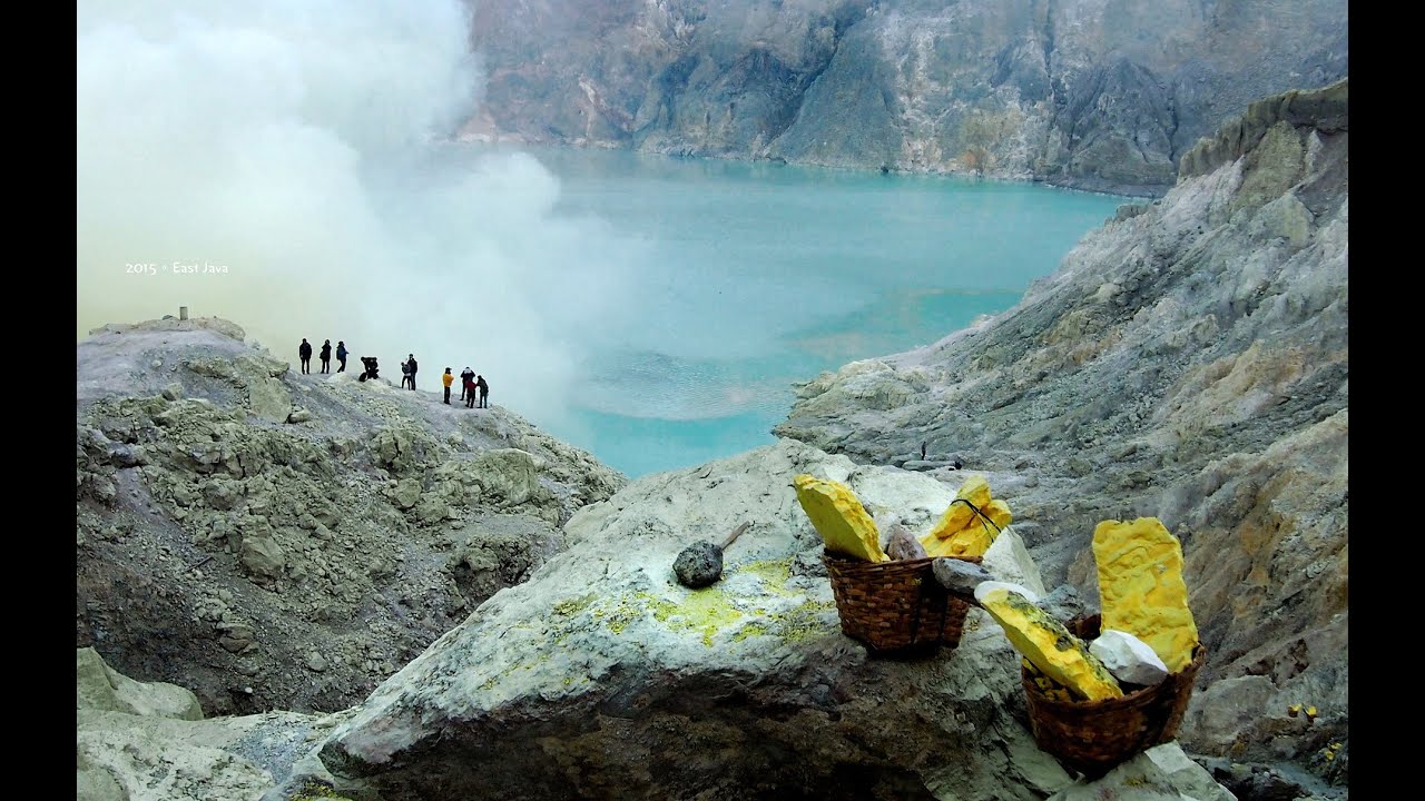 印尼爪哇島的伊真火山  World Trave...欧美