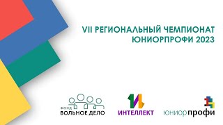 VII региональный чемпионат ЮниорПрофи 2023 - 3 день