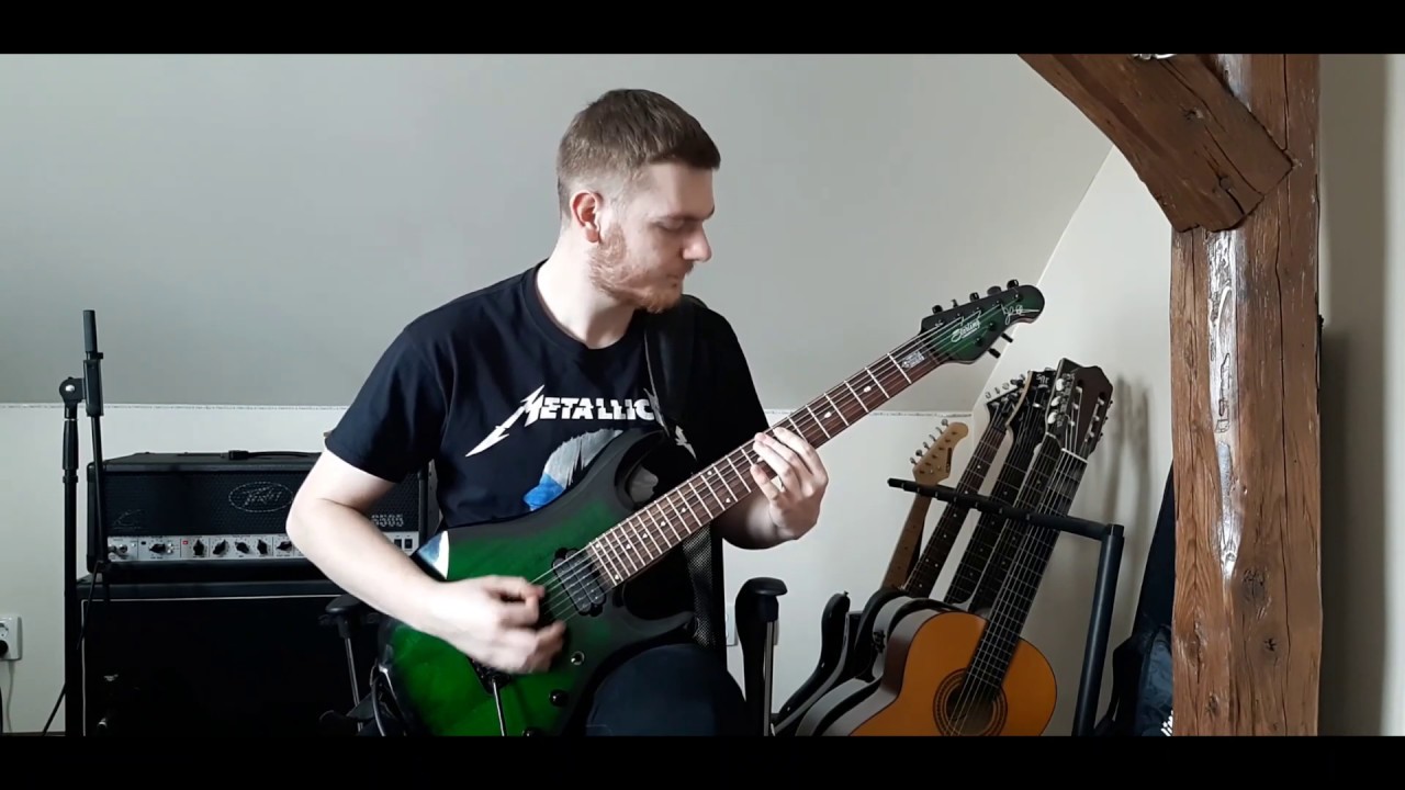 Mark Morton - Cross Off ft. Chester Bennington guitar cover