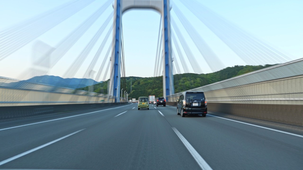 夕方の東名高速ドライブ (沼津IC~伊勢原JCT~厚木南IC)