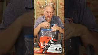 How to Oil a Chainsaw Chain | #shorts #chainsaw