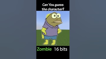 1 bit 2 bits 4 bits 8 bits 16 bits 32 bits 64 bits Minecraft Spongebob Fish