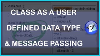 Famous Class 10th ICSE | Class as a user defined data type, Message Passing in JAVA | Chapter 1 | Part 5 Profile