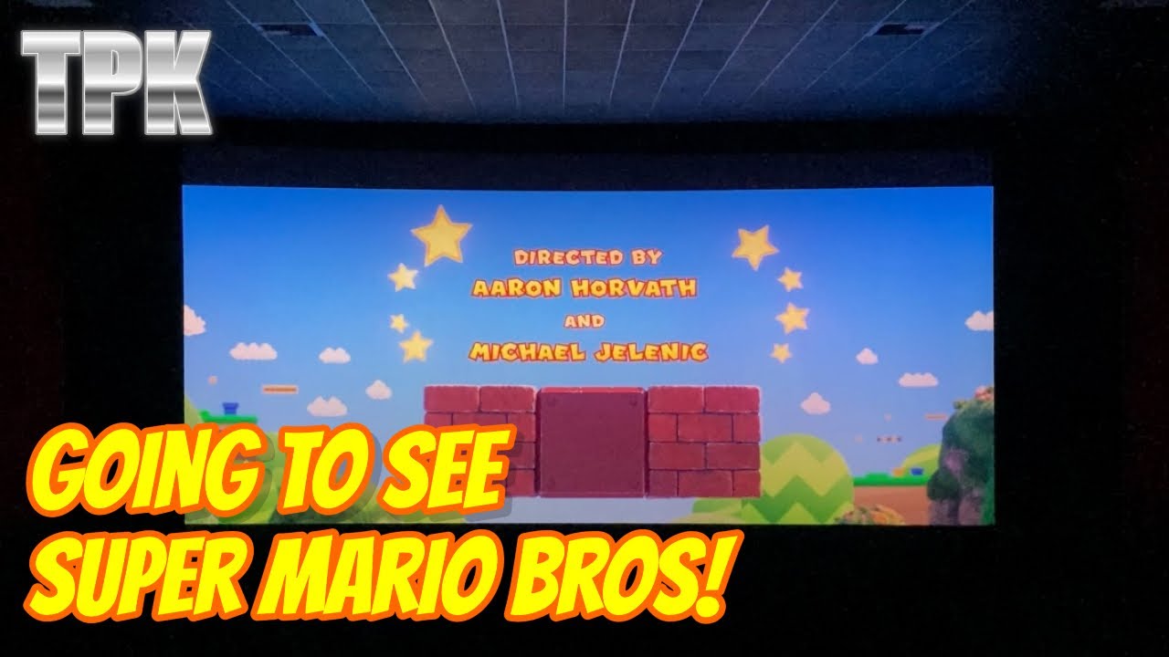 Going To See The Super Mario Bros Movie + Applebees 🍎 ft. MOM 💙