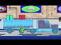 Dennis Dagger Fire Truck Car Wash Kids Car Cartoon Video