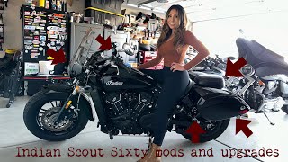2022 Indian Scout Sixty Mods and Upgrades