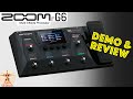 ZOOM G6: Demo & Review (2 demo songs: clean & distorted tones| comparison vs Ampero, GE250, MG30)