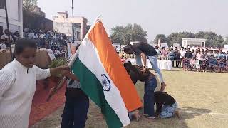 A Khel Mahotsav Me Balikaokoko Ki Prastuti