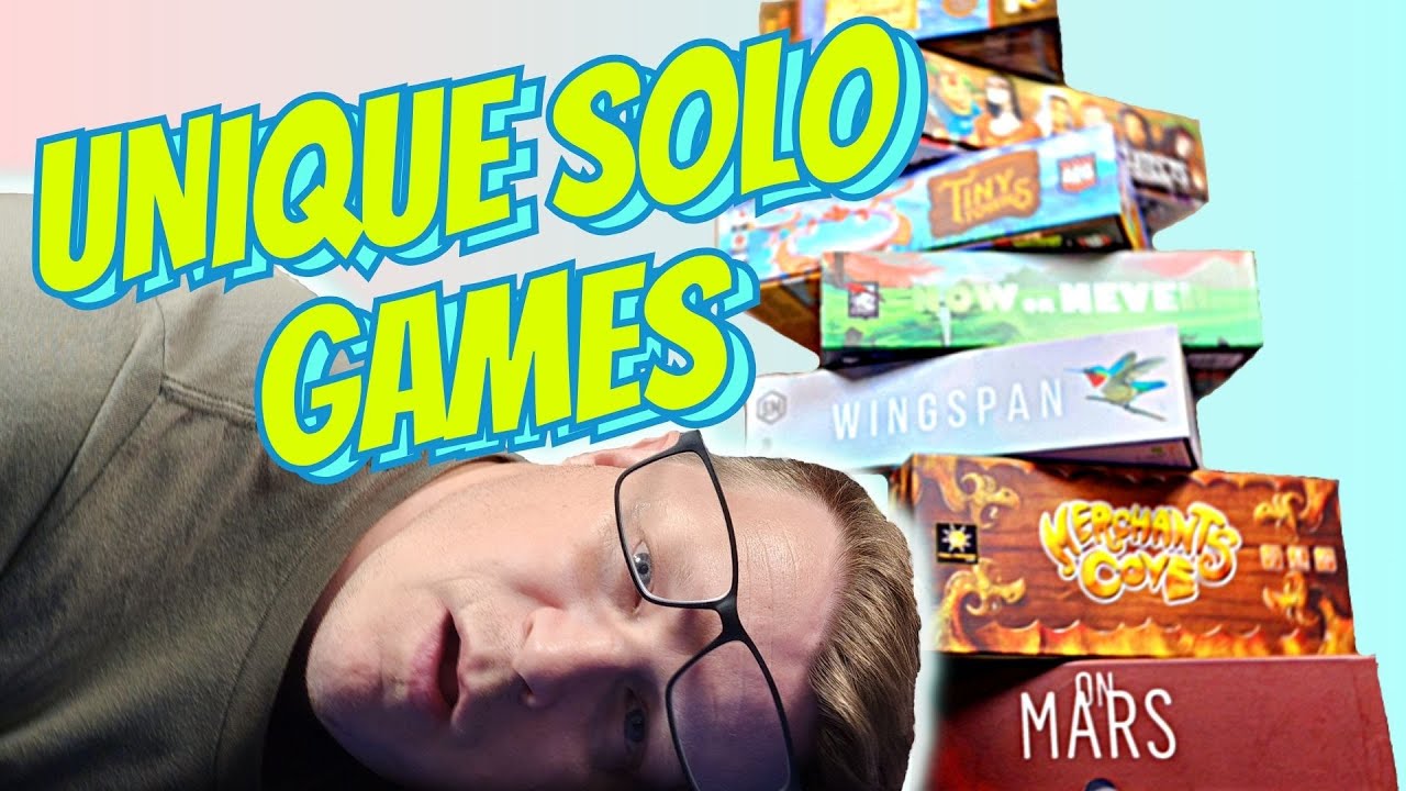 Amazing SOLO Board Games You Never Knew Existed !!! - YouTube