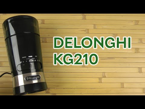 Розпаковка DELONGHI KG210