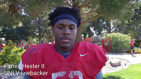 UNLV football freshman Farrell Hester II on playin...