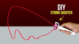 How to Make String Shooter at Home | DIY String Shooter | Zip string toy