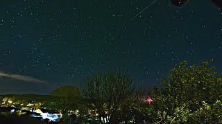 4K North Star Rotation In Dark Skies Time Lapse - April 9, 2024