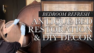 Moody Vintage Boy's Room // Restoring an Antique Bed Frame & DIY Decor by Meeker Home & DIY 20,903 views 1 year ago 17 minutes