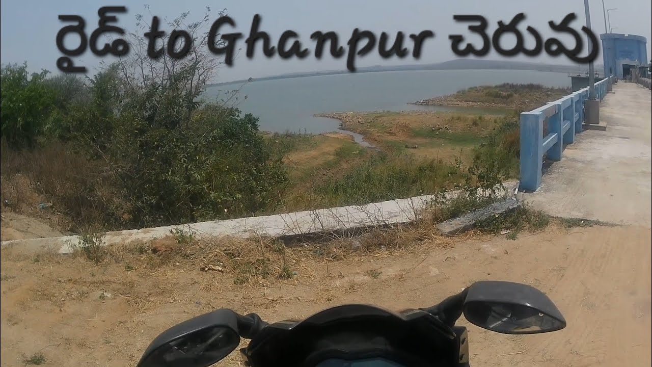 Last part పాండవుల గుట్ట to Ghanpur lake  | View of Chali vagu | Telugu motovlogs | Ram Vloggs