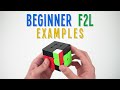 F2L Example Solves for Beginners | CFOP