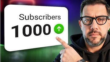 چطوری  در ۳۰ روز به ۱۰۰۰ سابسکرایبر برسیم (تنها راه) | تمام این ویدیو با هوش مصنوعی ساخته شده